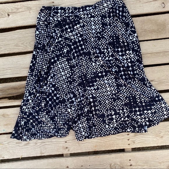 TanJay Women plus black/ white skirt 22W - Picture 2 of 4